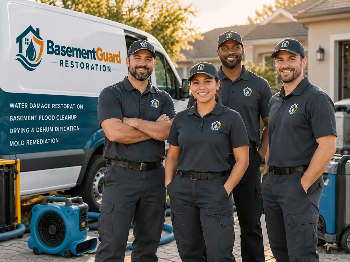 Basement Water Damage Restoration company in Fall Creek, WI
